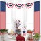 4th of July Decorations Outdoor - Hanging American Flag Banners Stars (2 Pcs)